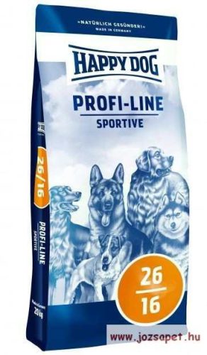 	 Happy Dog Profiline Sportive 26/16 kutyatáp 20kg