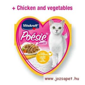  Vitakraft Poésie finom falatok alutasakban macskáknak  3x85g