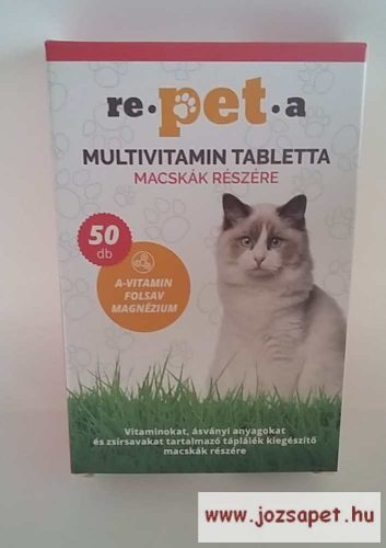 Repeta macska multivitamin tabletta 50db