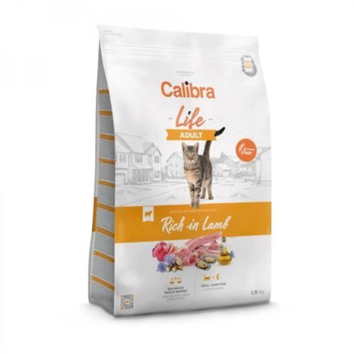 Calibra Cat Life Adult Lamb macskatáp 1,5kg
