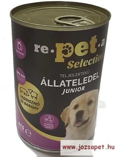 	 Repeta Selection Junior kutyakonzerv