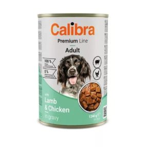 Calibra Dog Premium with Lamb&Chicken konzerv 1240g	