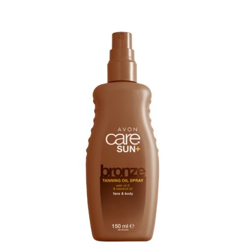 AVON Napbarnított bőrszínt élénkítő olajspray E-vitaminnal és kókuszolajjal 150ml