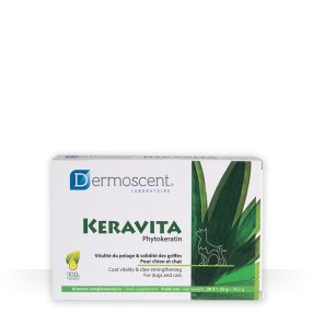   Dermoscent Keravita bőrtápláló tabletta kutyáknak, macskáknak 30db