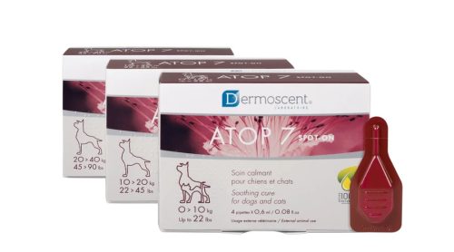Dermoscent  ATOP7® spot-on 10-20kg közötti kutyák és macskák részére 4 pipetta