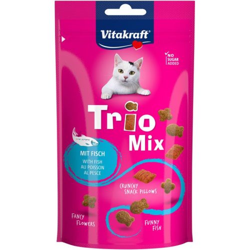 Vitakraft Trio Mix Macska Jutalomfalat Hallal 60g