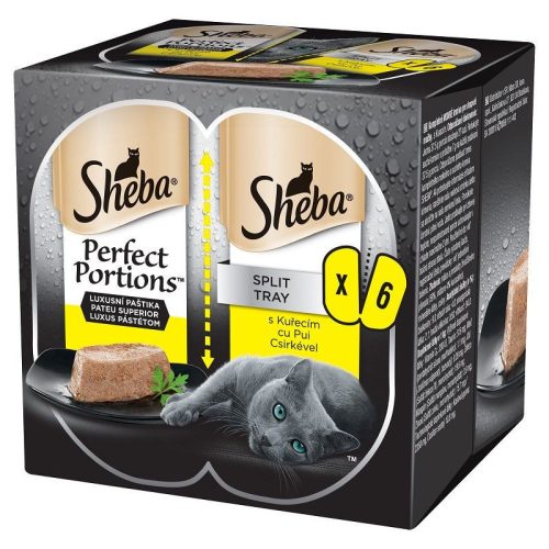 Sheba Perfect Portions 3-pack Csirkés