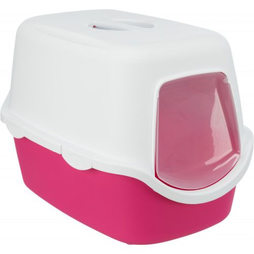Trixie Macska WC Vico, 40 × 40 × 56 cm, Rózsaszín/Fehér