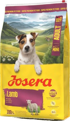 Josera MiniDeluxe , új néven Mini Lamb10kg