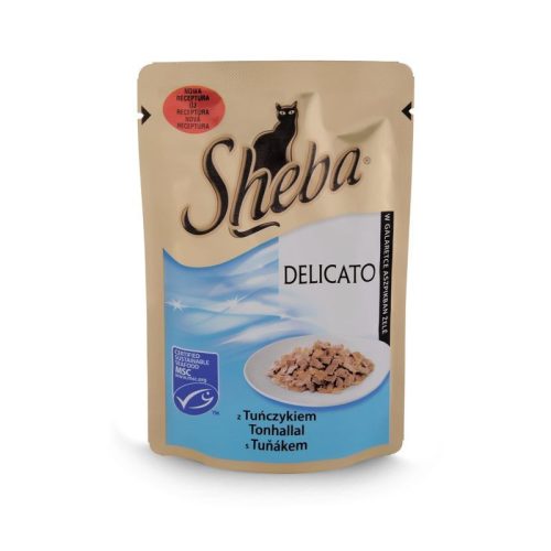 Sheba Alutasak Delicato Tonhal 85gr