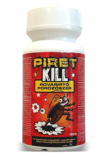 Piretkill rovarirtó porzószer 100g– hatékony védelem hangyák és más kártevők ellen