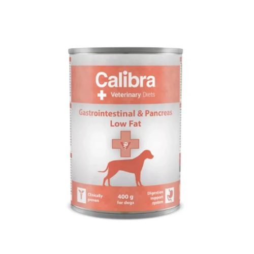 Calibra VD Dog Gastrointestinal Low Fat konzerv 400g