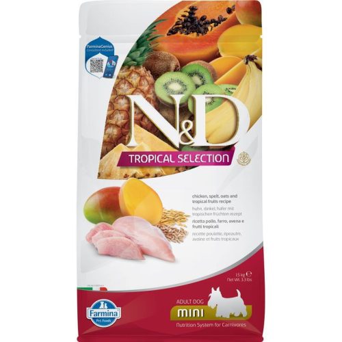 N&D Dog Grain Free bárány & áfonya sütőtökkel puppy medium/maxi 2,5kg