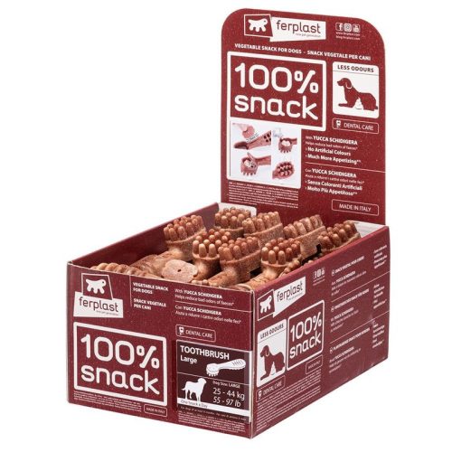 Ferplast 100% Snack Yucca Schidigera fogkefe L 30db