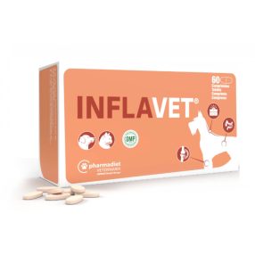   Inflavet Tabletta 60db: Természetes Támogatás Kutyák és Macskák Gyulladásos Folyamataira