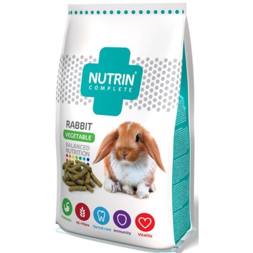 Nutrin Complete Nyúleledel Zöldség 1500g