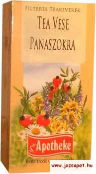 Apotheke - Herbal Tea Vese Panaszokra, 20 filter