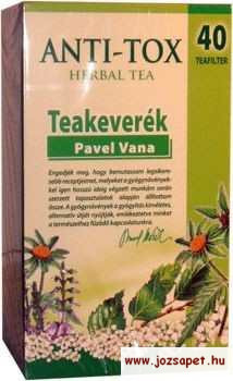 Pavel Vana - Anti-Tox Herbal Tea, 40 filter