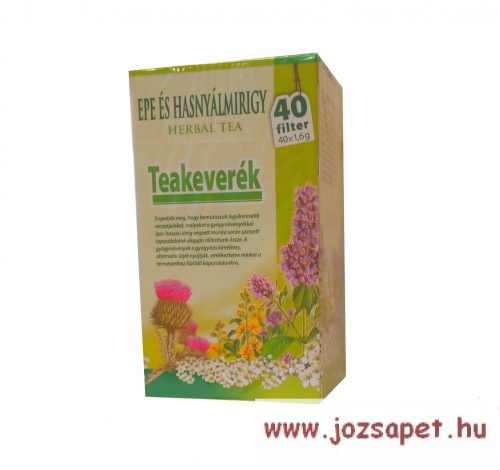 Pavel Vana - Epe és Hasnyálmirigy Herbal Tea, 40 filter