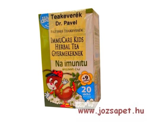 Pavel Vana - ImmuCare Herbal Tea Gyermekeknek, 20 filter