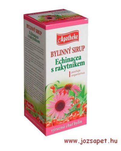 Apotheke echinacea szirup homoktövissel 250g