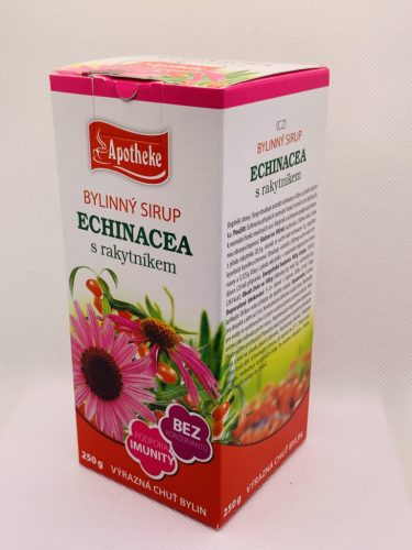 Apotheke echinacea szirup homoktövissel 250g