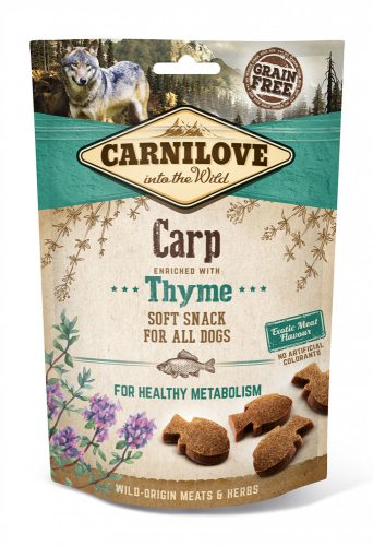 Carnilove Dog Semi Moist Snack ponty kakukkfűvel 200g