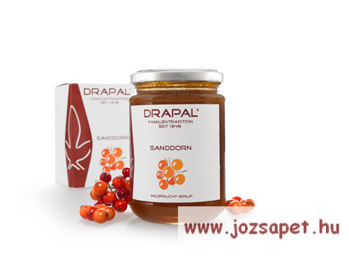 Drapal - Homoktövis Szirup, 450g/340ml