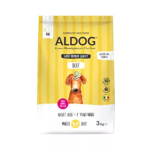 Aldog Adult Mini Beef 3 kg kutyatáp