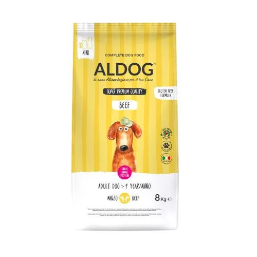 Aldog Adult Mini Beef 8 kg kutyatáp