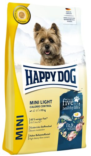 Happy Dog Supreme Mini Light (Low Fat) kutyatáp 4 kg Calorie Control