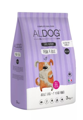 Aldog Adult Medium Pork 3 kg kutyatáp