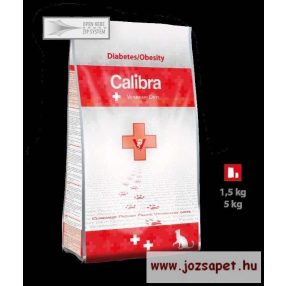   CALIBRA VET Diabetes / Obesity -diétás macskatáp/gyógytáp elhízás, cukorbetegség 5kg