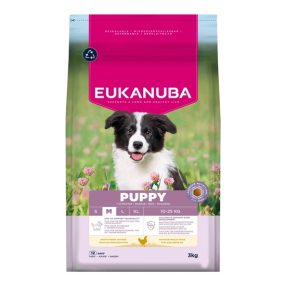 Eukanuba Puppy Medium kutyatáp 3kg