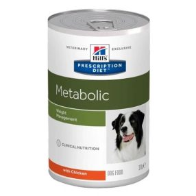   Hills Pescription Diet Canine Metabolic 370 g - elhízott és túlsúlyos kutyák étrendi kezelése,