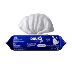   Douxo Spa Nedves törlőkendő kutyáknak és macskáknak 100db