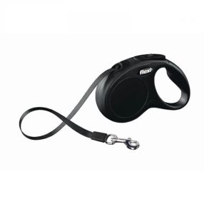   Flexi New Classic szalagos automata póráz M 5m 25kg-ig fekete