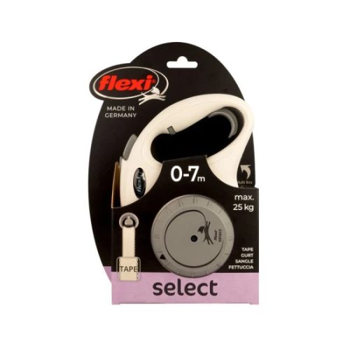 Flexi Select szalag 7m világos szürke