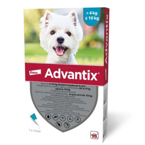 Advantix 100 1 ml 4-10 kg 1x