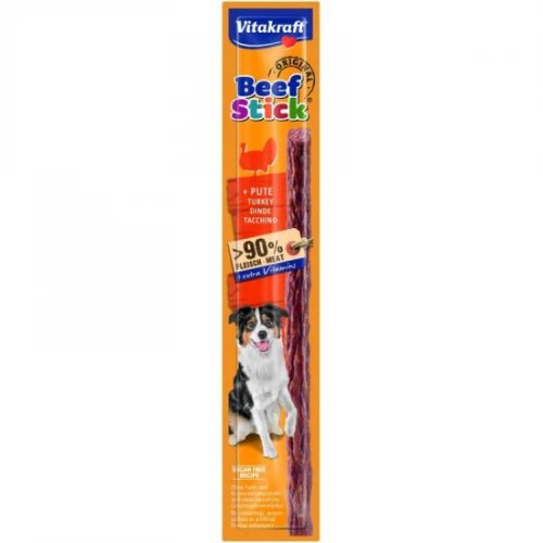 Vitakraft Beef Stick Kutya Jutalomfalat Pulykahússal 12g 1db