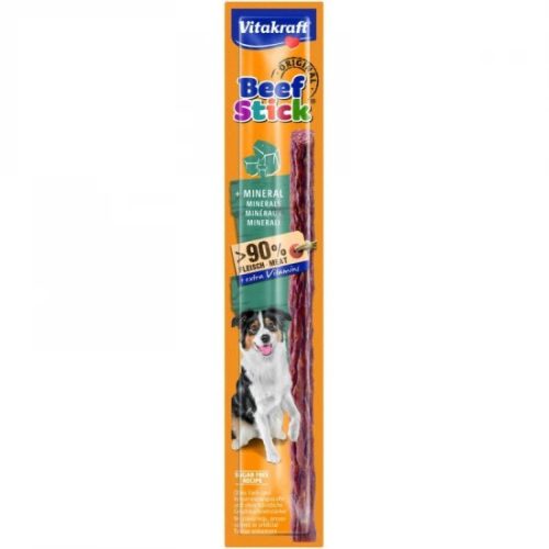 Vitakraft Beef Stick Kutya Jutalomfalat Ásványi Anyagokkal 12g 1db