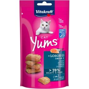 Vitakraft Cat Yums Jutalomfalat Puha Lazac 40g