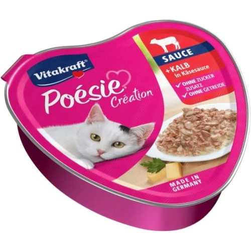 Vitakraft Poésie Macska Alutál Borjú Sajtszószban 85g