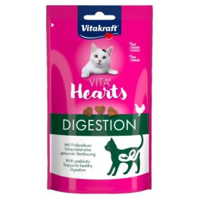   Vitakraft Vita Hearts Jó emésztés szívecskék csirkehús inulin 40g