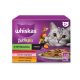 Whiskas alutasak Multipack Tasty Mix Chef's choice mártásban 12x85g