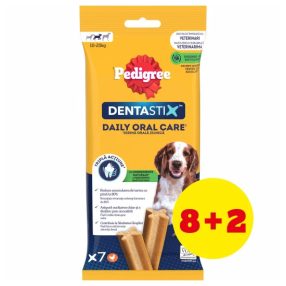 Pedigree Denta Stix 7db medium/large 180g 8+2 Copack