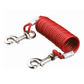 Trixie Kikötő Acél Sodrony Műanyag Bevonattal 5m