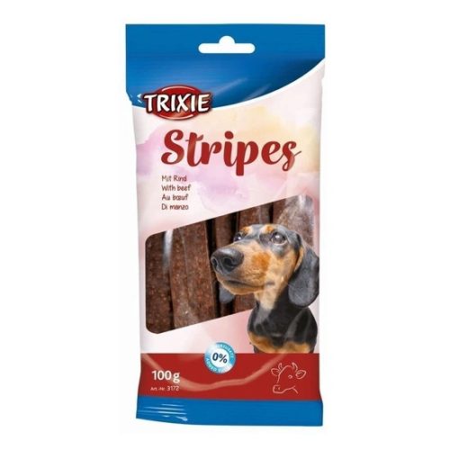Trixie Jutalomfalat Stripes Light marhás 10db/csomag 100g