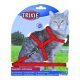 Trixie Hám És Póráz Macskának Szövet Fényvisszaverős 27-45cm/10mm 1,3m