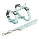 Trixie Hám pórázzal Junior & Puppy M–L: 27–45 cm/10 mm, 2m, menta